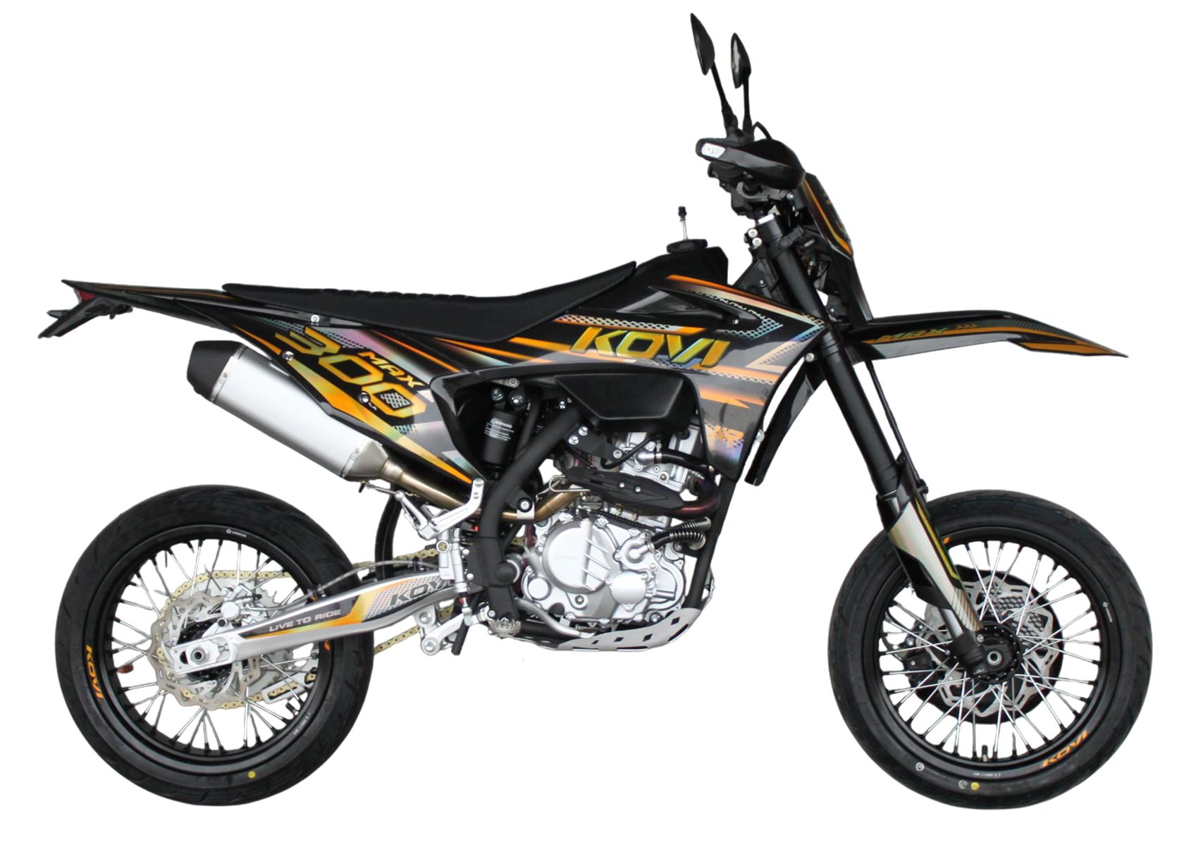 KOVI Max 300 MOTARD_black_yellow